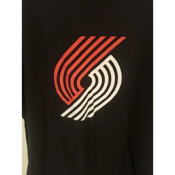 Damian Lillard #0 Trailblazers Fanatics Cotton Short Sleeve T-Shirt Mens XXL 2XL - Picture 2 of 4